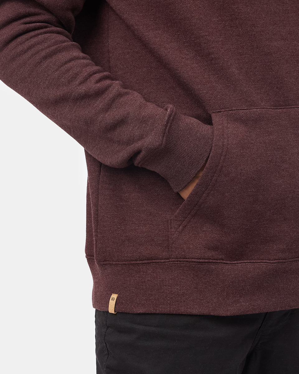 Flocked Logo Hoodie-6