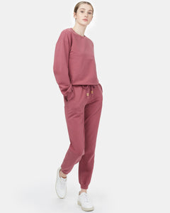 French Terry Balloon Sleeve Crew-2