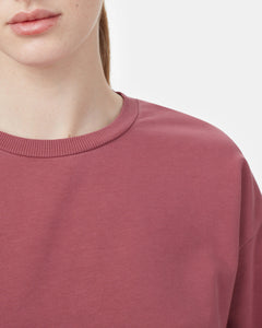 French Terry Balloon Sleeve Crew-4