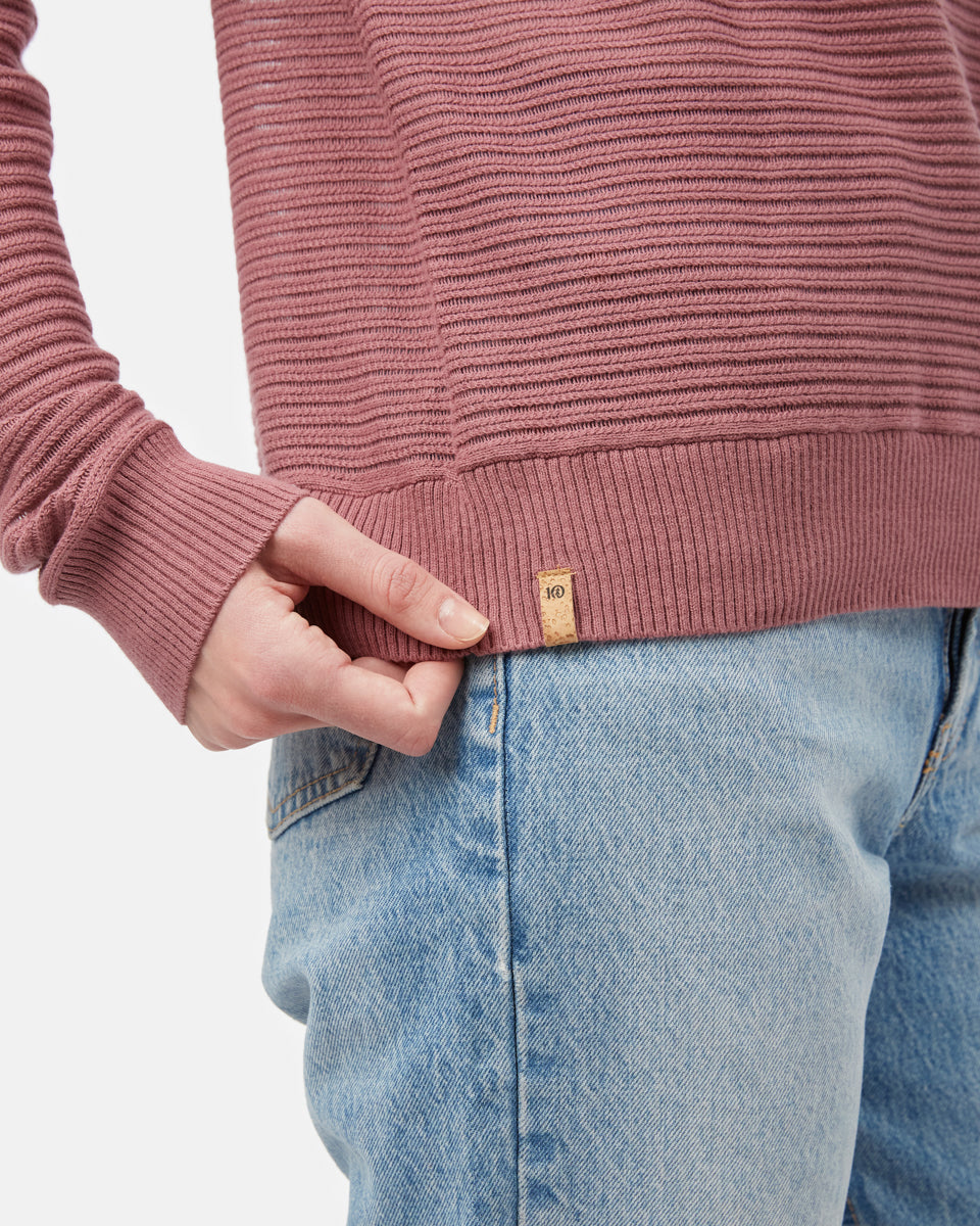 Highline Cotton Rib Crew Sweater-4