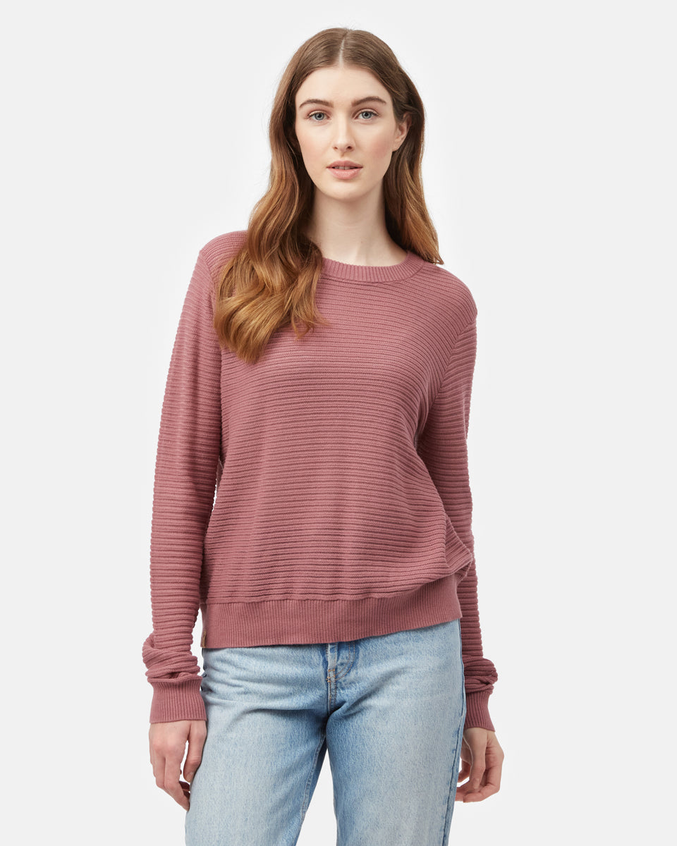 Highline Cotton Rib Crew Sweater-2