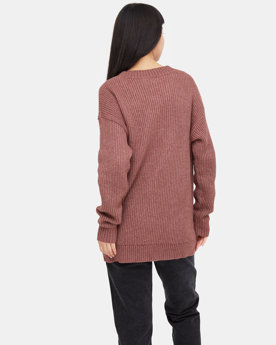 Oversized Button Cardigan-3