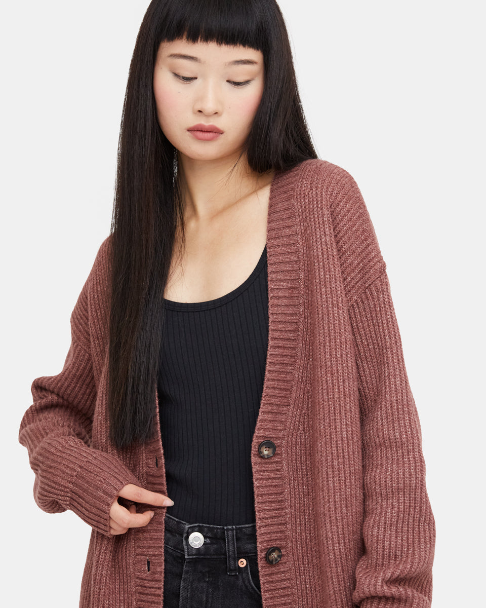 Oversized Button Cardigan-4