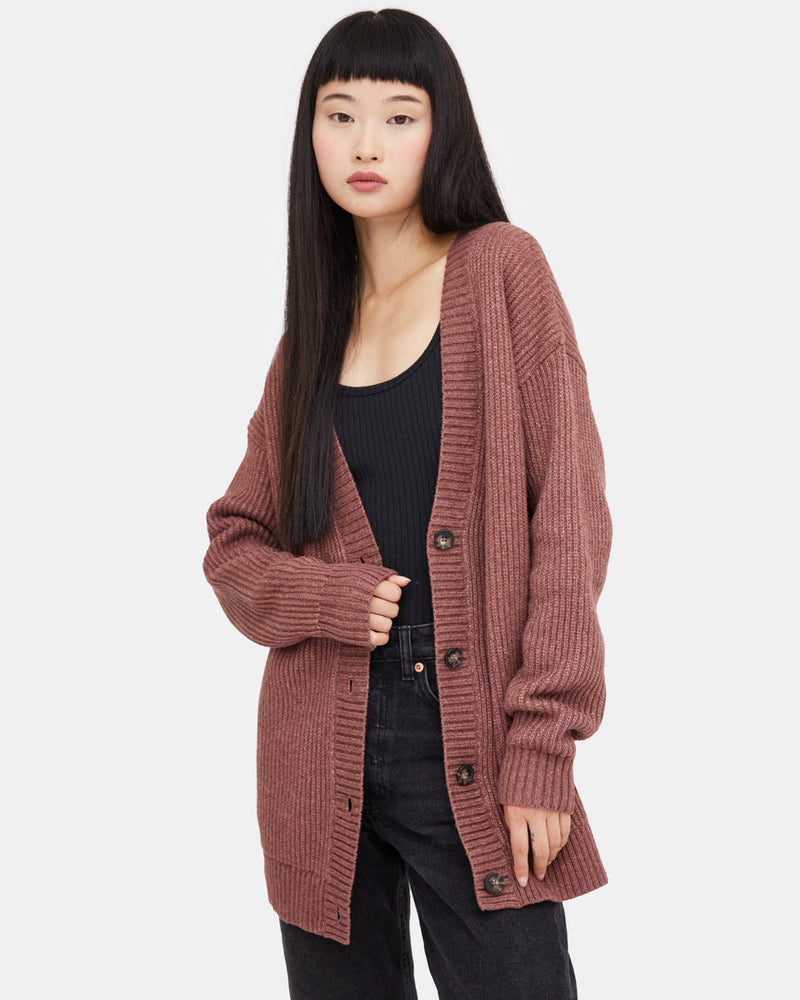 Oversized Button Cardigan-5