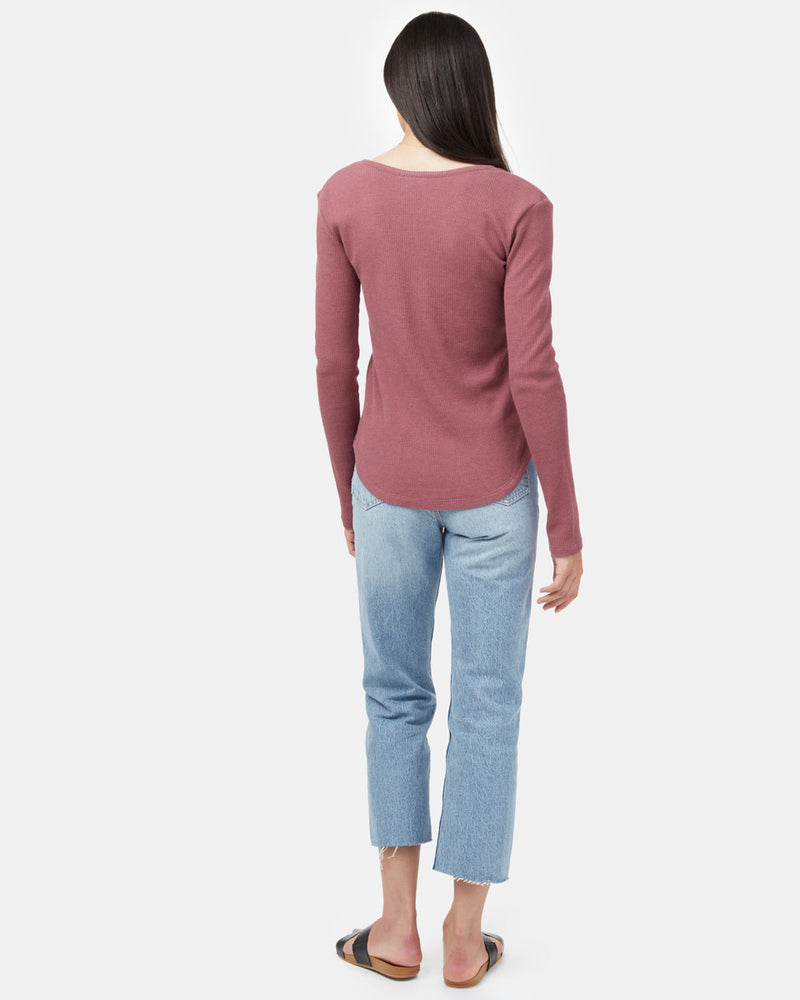 TreeWaffle Henley Longsleeve-5