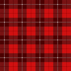 Plaid Red 2 Adhesive Vinyl-1
