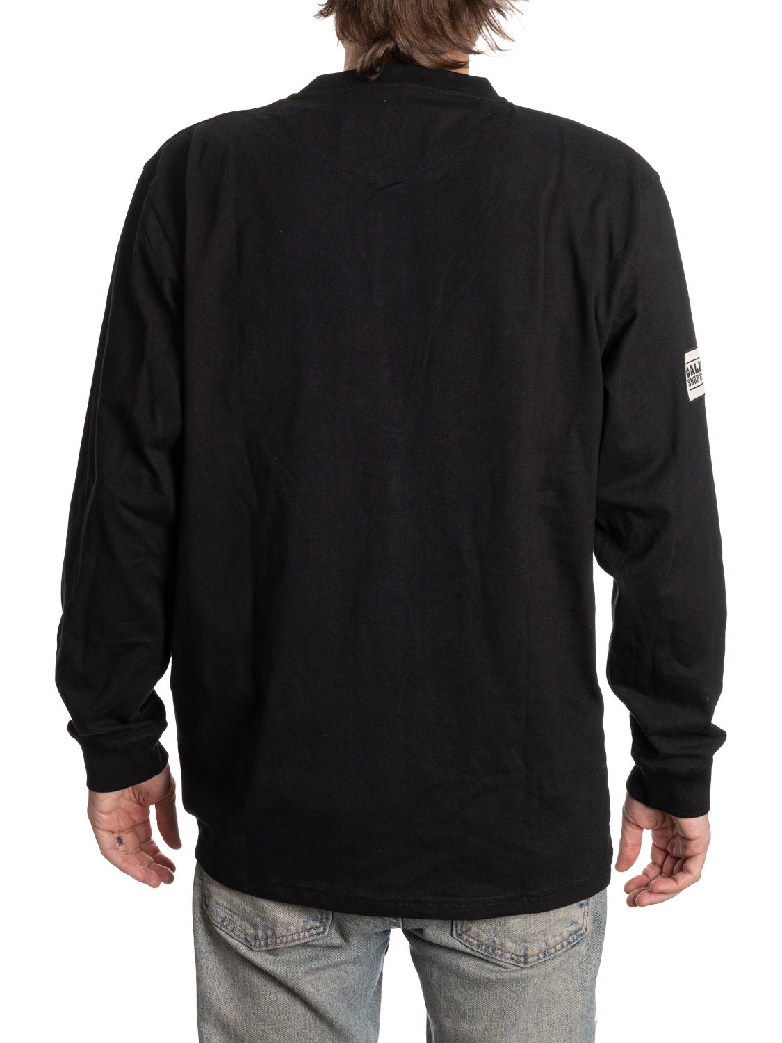 NHL Detroit Red Wings Long Sleeve Henley-2