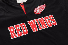 NHL Detroit Red Wings Long Sleeve Henley-3