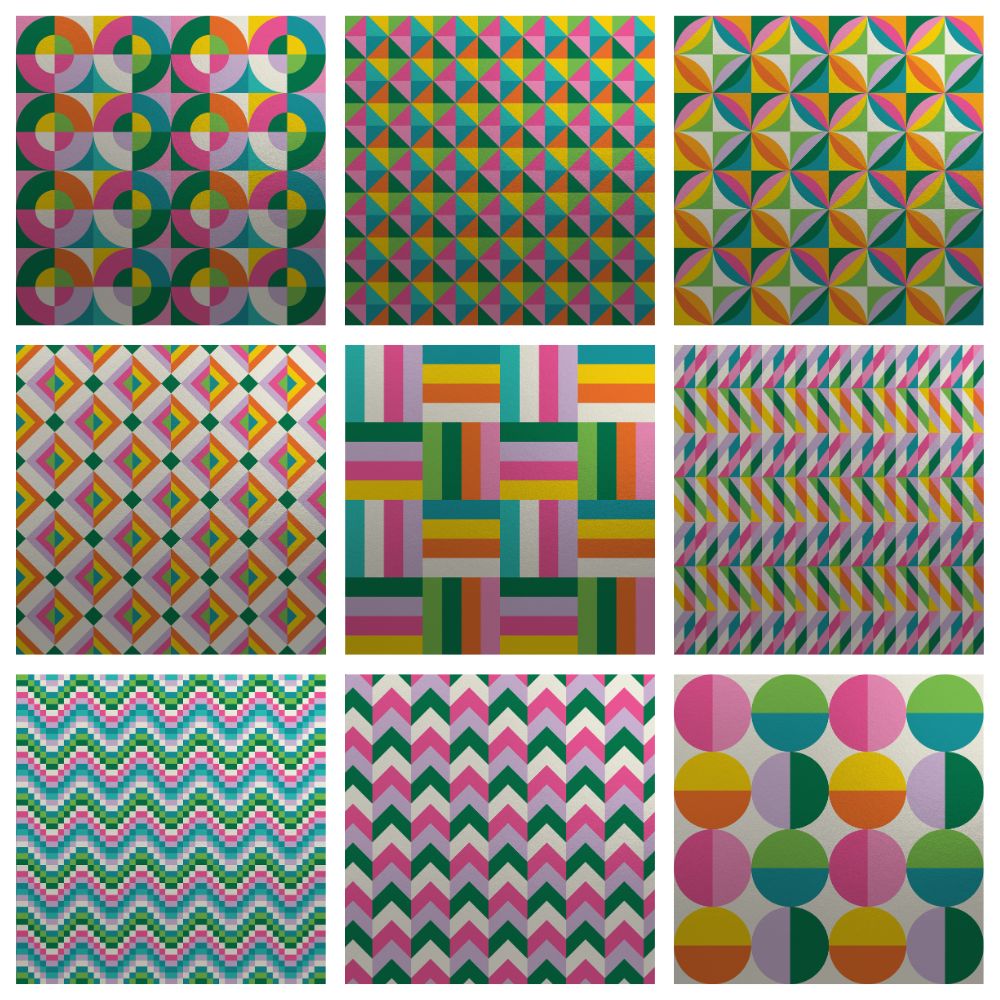 Retro Foil 12x12 Paper Collection 32526-19