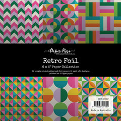 Retro Foil 6x6 Paper Collection 32529-1