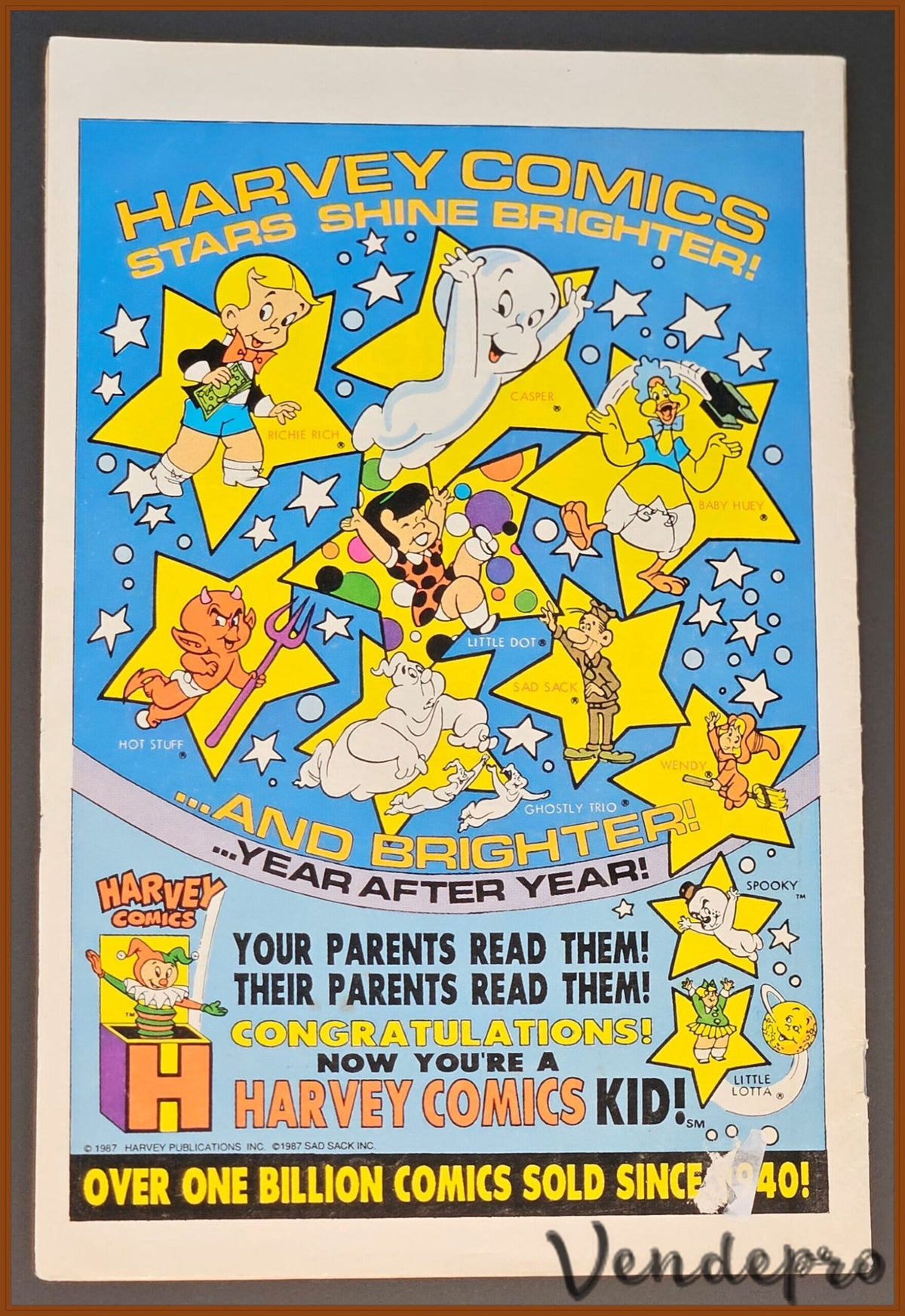 Harvey Comics - Richie Rich: Dollar the Dog No. 003 (1987) - Pre-Loved