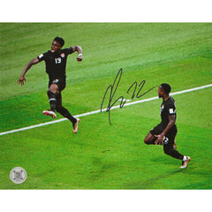 Richie Laryea Autographed Canada Men's National Team Celebration 8x10 Photo-1
