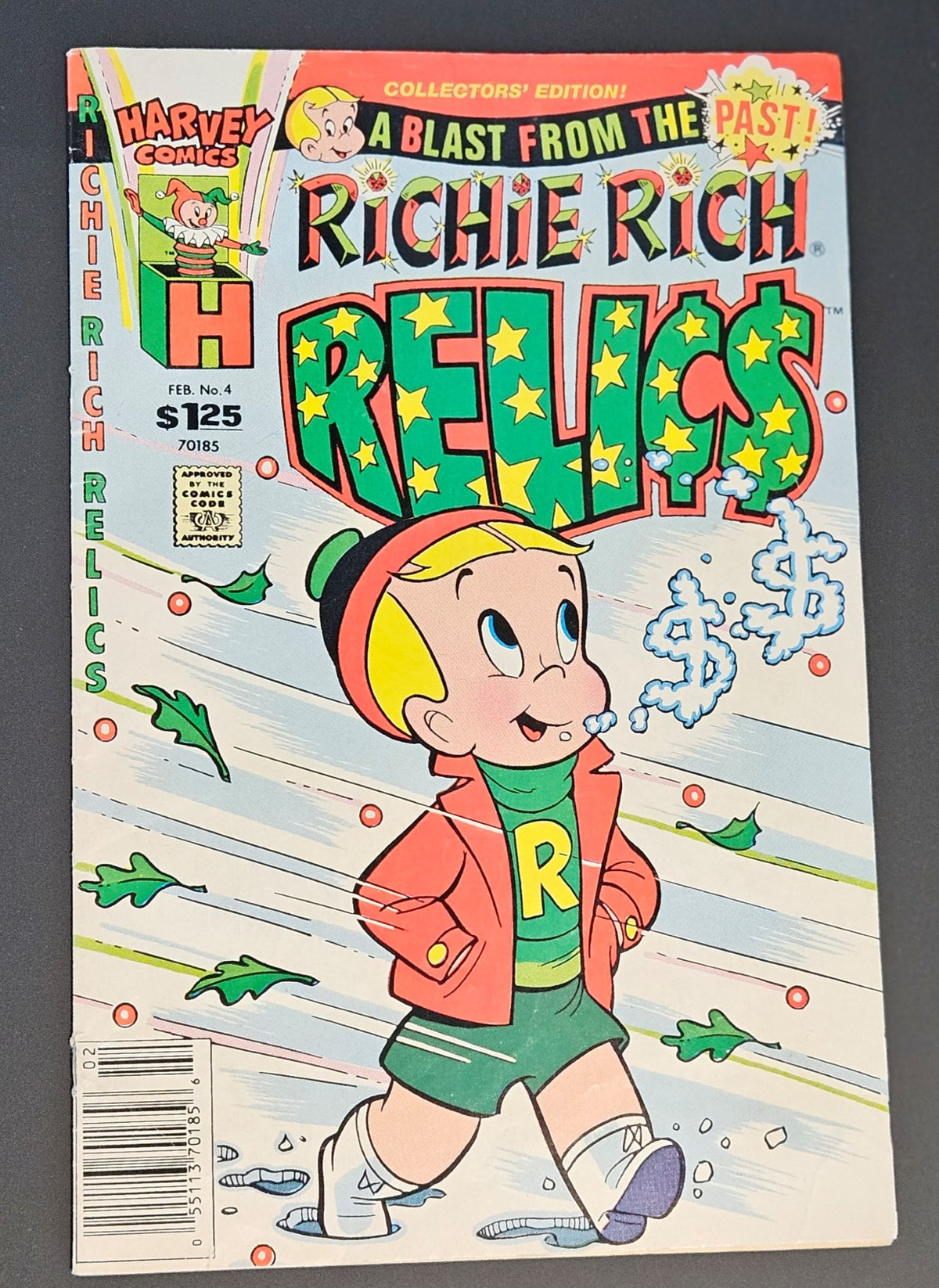 Used – Harvey Comics – Richie Rich Relics No.4 (1989) Price Variant
