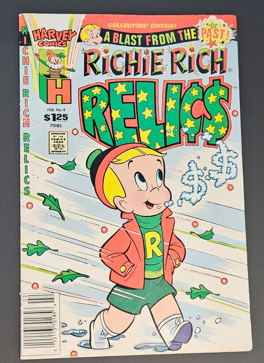 Used – Harvey Comics – Richie Rich Relics No.4 (1989) Price Variant