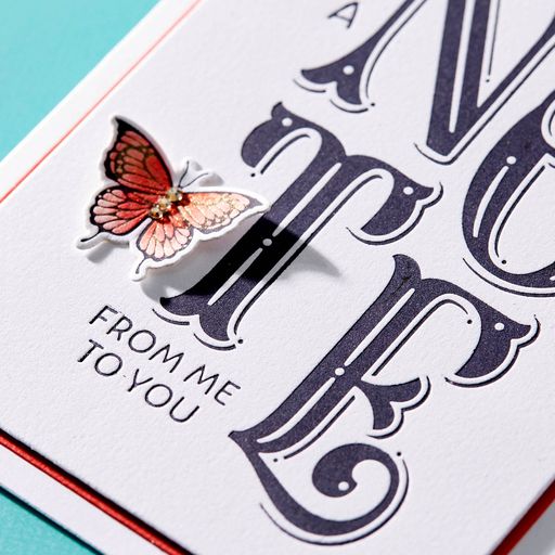 Placa de prensa "A Note from Me to You" de la colección BetterPress-8