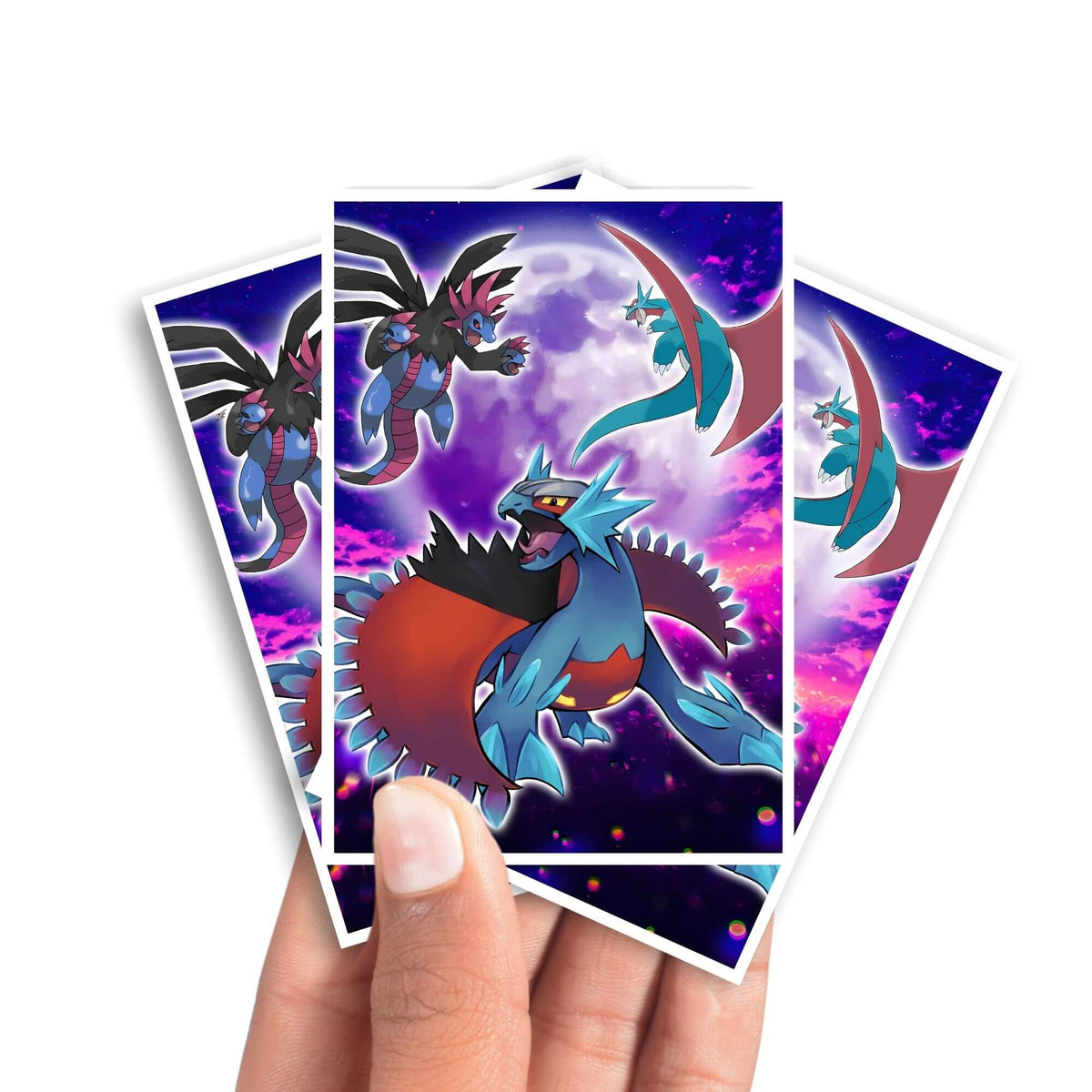 Roaring Moon Dragons Card Sleeves-2