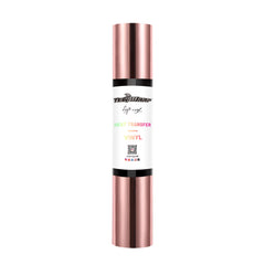 Teckwrap Metallic Chrome HTV- Rose Gold | Durable, Easy-to-Use, and Multi-Purpose!-1