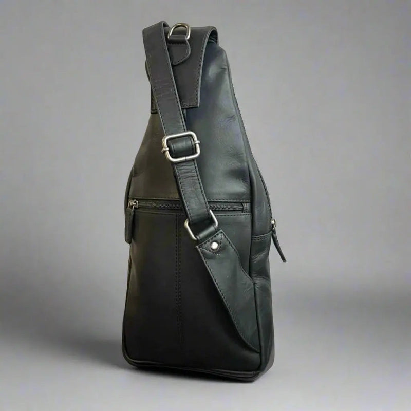 Rugged Earth Full Grain Sling Bag Backpack-5