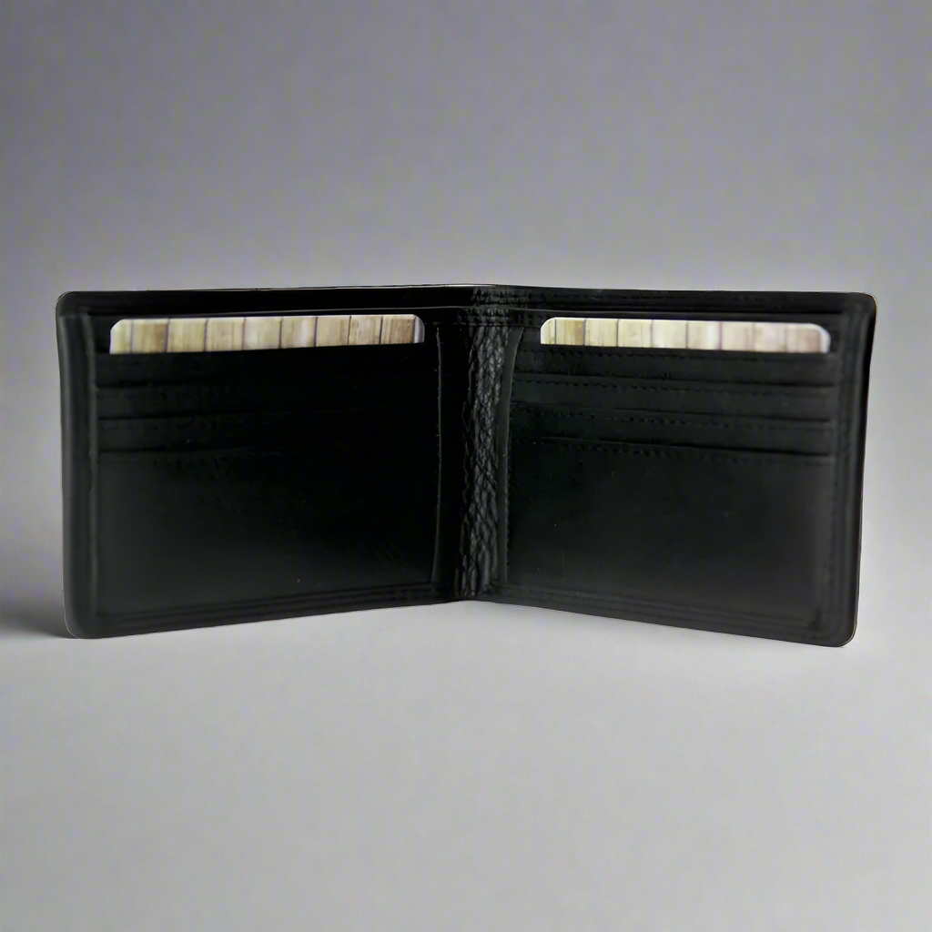 Rugged Earth Men's Bifold Leather Wallet-2