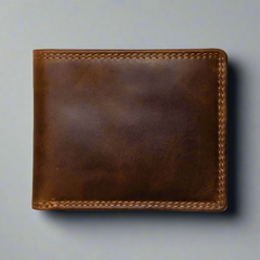 Rugged Earth Men's Bifold Leather Wallet-3