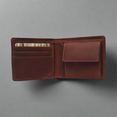 Rugged Earth Men's Leather Billfold Wallet-2