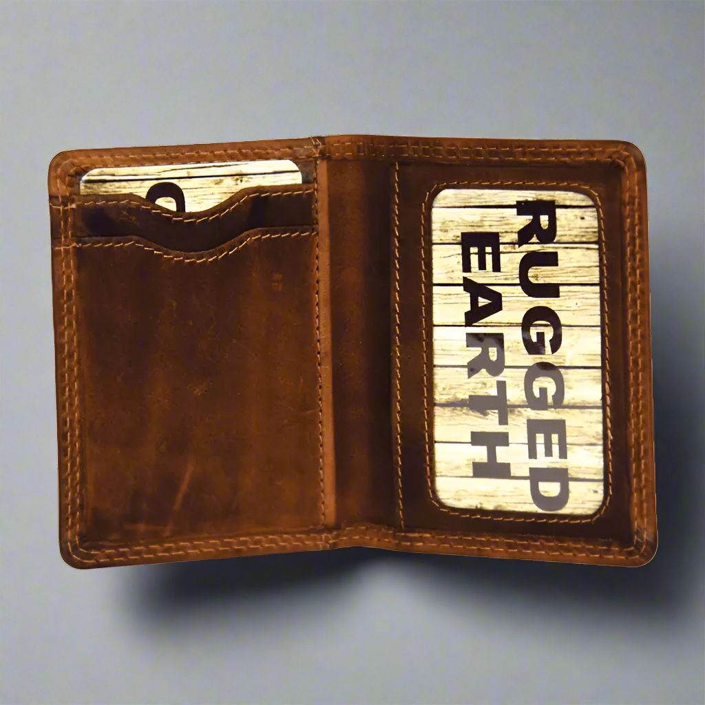 Rugged Earth Men's Small Credit Card Wallet-4