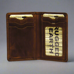 Rugged Earth Men's Small Credit Card Wallet-4