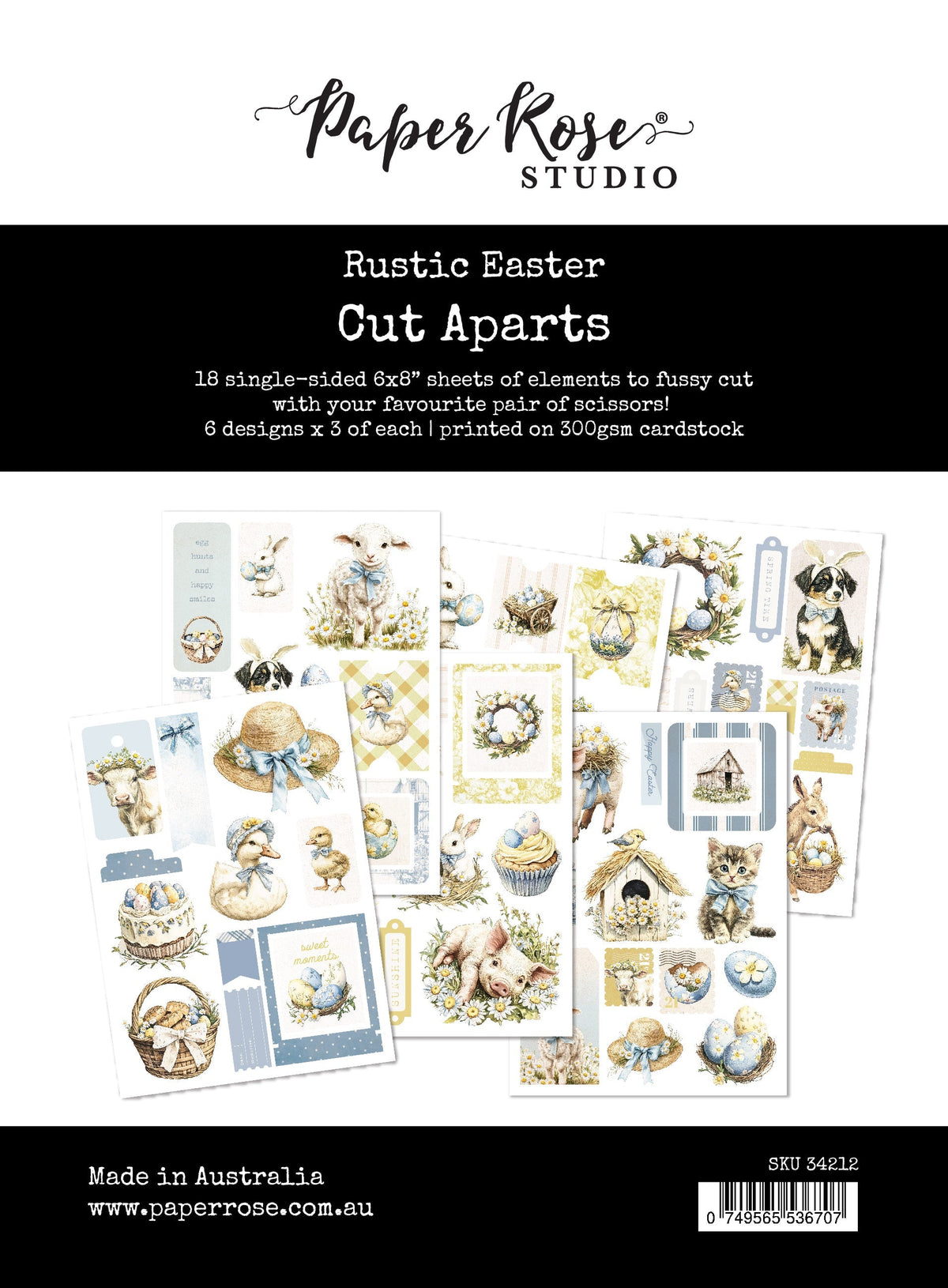 Rustic Easter Cut Aparts 34212-1
