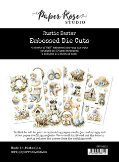 Rustic Easter Embossed Die Cuts 34215-1