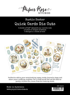 Rustic Easter Quick Cards Die Cuts 34224-1