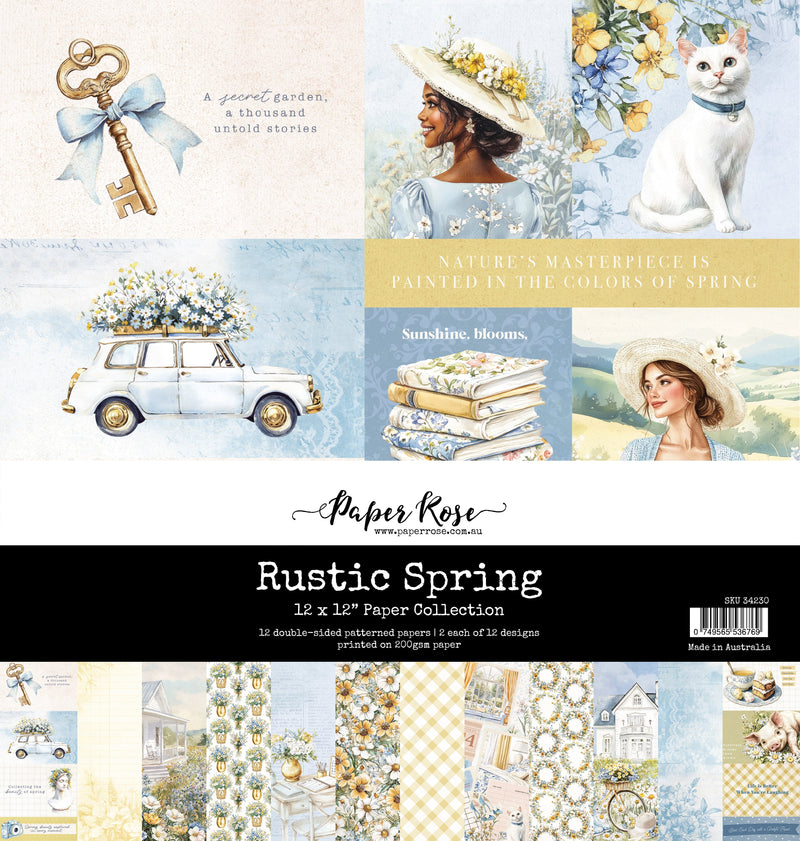 Rustic Spring 12x12 Paper Collection 34230-1