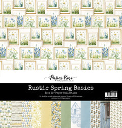Rustic Spring Basics 12x12 Paper Collection 34254-1