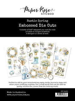 Rustic Spring Embossed Die Cuts 34281-1
