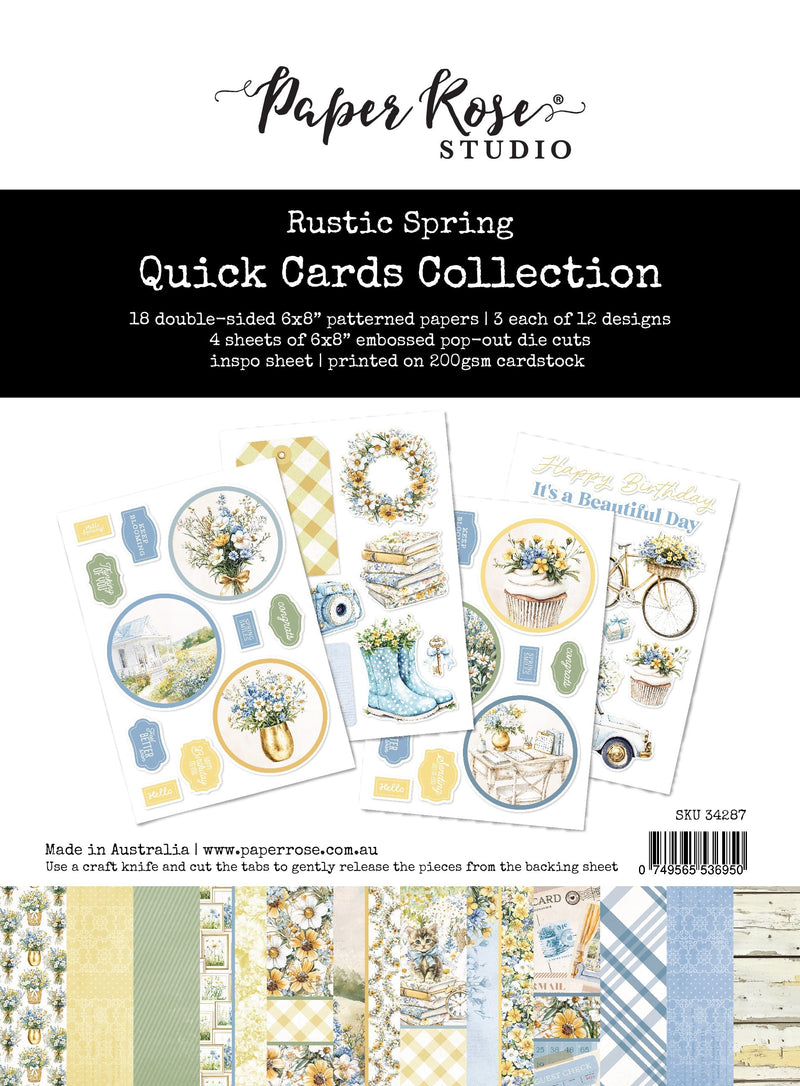 Rustic Spring Quick Cards Kit 34287-1