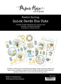 Rustic Spring Quick Cards Die Cuts 34290-1