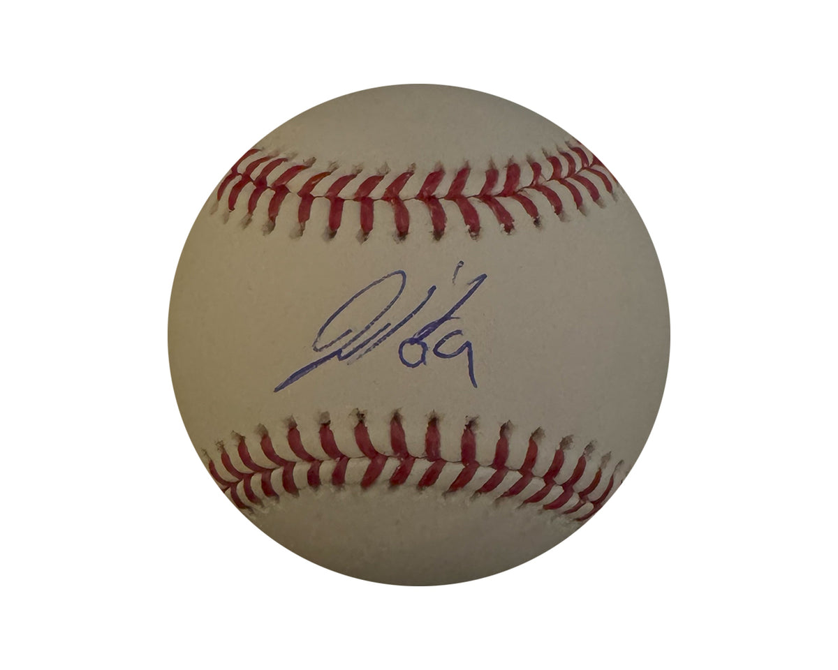 Hyun-Jin Ryu Autographed Rawlings Official Major League Baseball-1