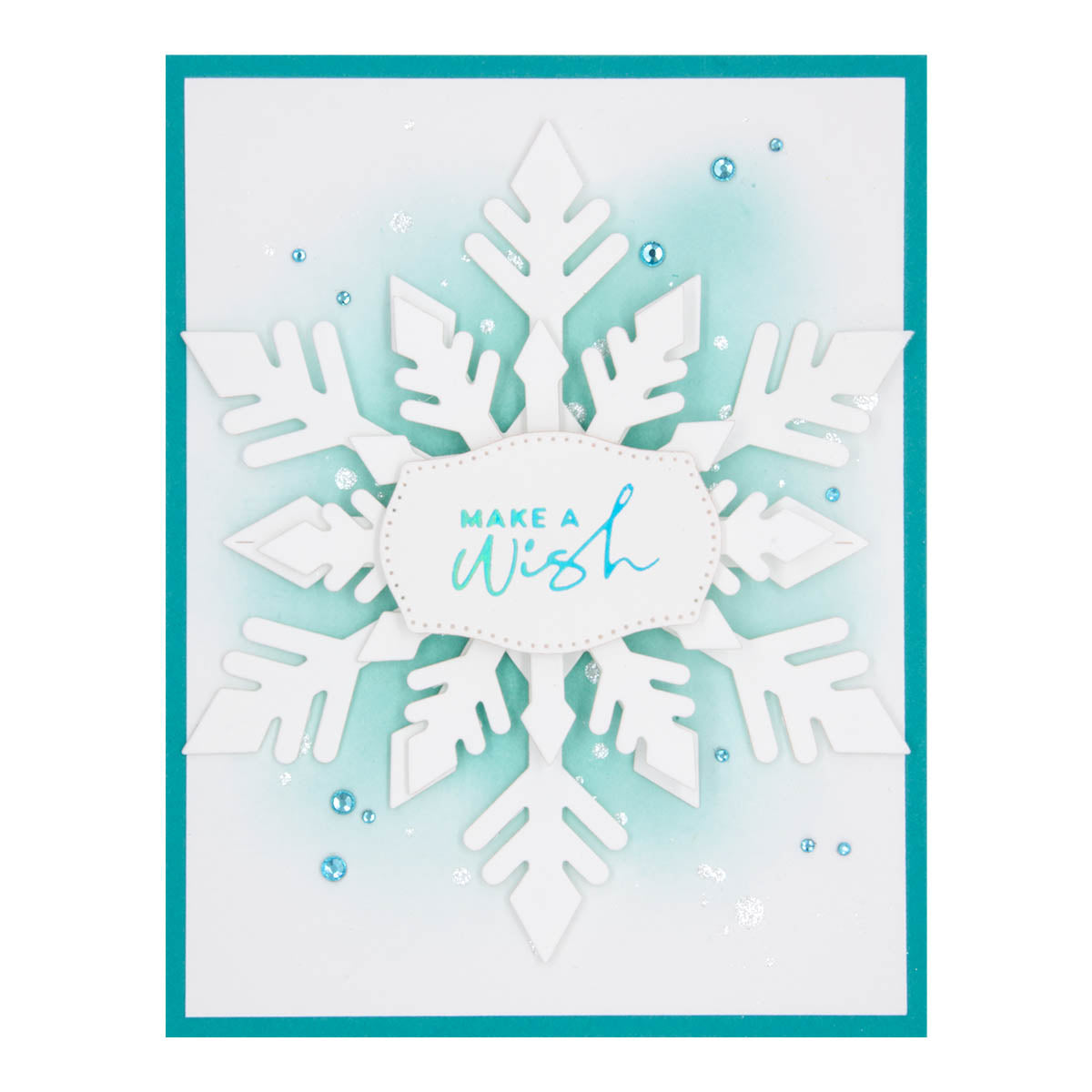 Matrices de découpe Étiquettes Mini Percées de la Collection Flocons de Neige de Bibi Cameron-4
