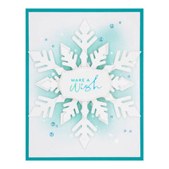Matrices de découpe Étiquettes Mini Percées de la Collection Flocons de Neige de Bibi Cameron-4