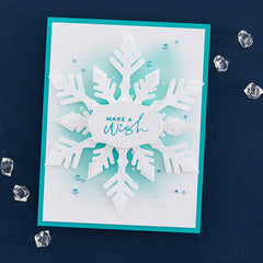 Matrices de découpe Étiquettes Mini Percées de la Collection Flocons de Neige de Bibi Cameron-5