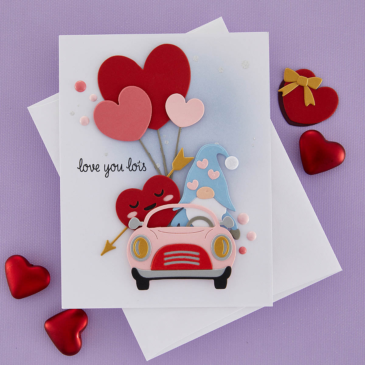Matrice de découpe Gnome Drive Hearts for You de la collection Gnome Drive-5