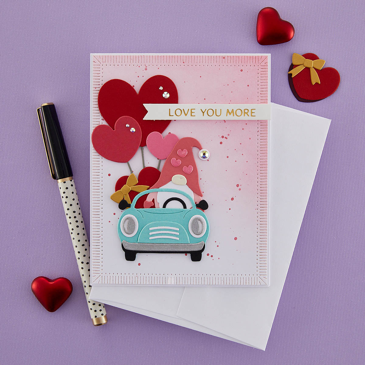 Matrice de découpe Gnome Drive Hearts for You de la collection Gnome Drive-6