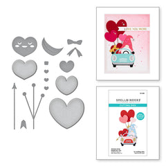 Matrice de découpe Gnome Drive Hearts for You de la collection Gnome Drive-2