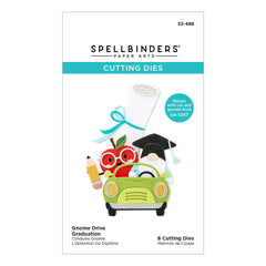 Matrices de découpe gravées Gnome Drive Graduation de la collection Gnome Drive-1