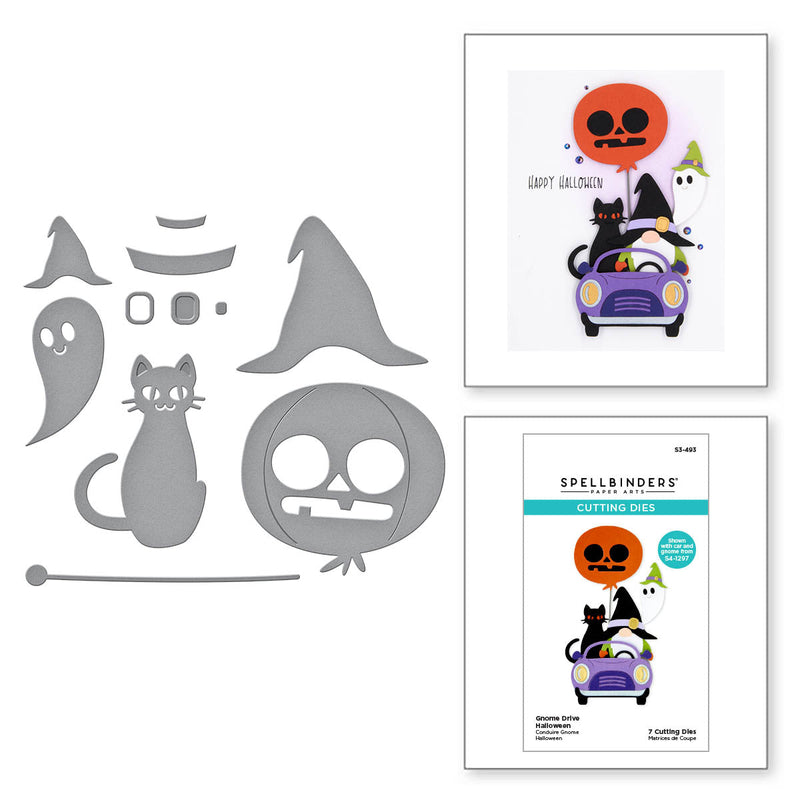 Gnome Drive Halloween Etched Dies from the Gnome Drive Collection-2