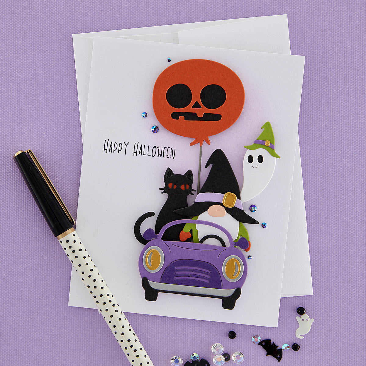 Gnome Drive Halloween Etched Dies from the Gnome Drive Collection-5