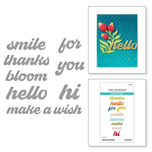 Fresh Picked Sentiments Etched Dies from the Fresh Picked Collection-2