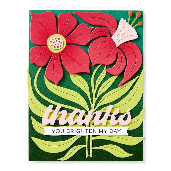Fresh Picked Daffodils Etched Dies from the Fresh Picked Collection-4