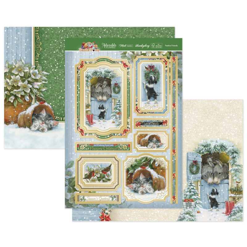 Festive Friends Luxury Topper Set-1