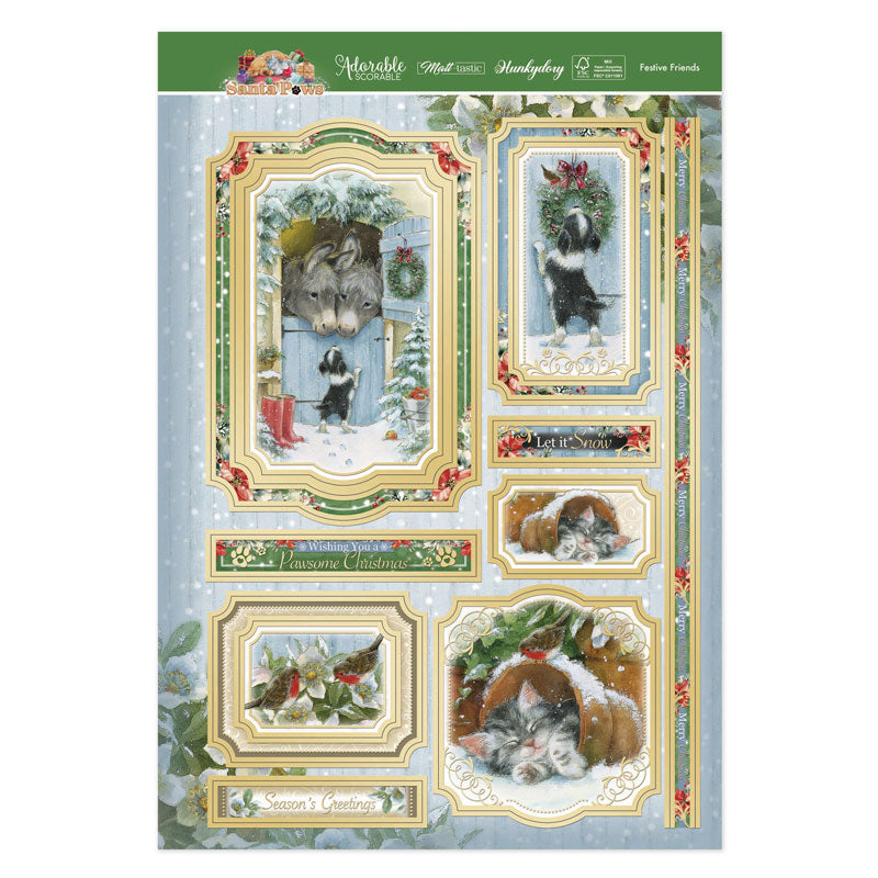 Festive Friends Luxury Topper Set-2
