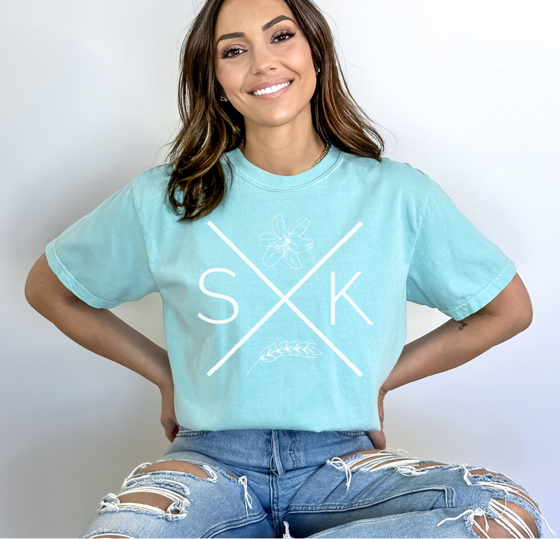 SASK X Unisex T-shirt | Saskatchewan Apparel-4